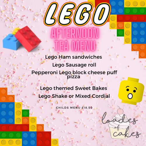Lego themed Afternoon Tea (this is a deposit to your booking)