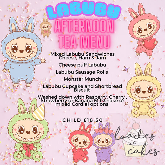 Labubu themed Afternoon Tea (this is a deposit to your booking)