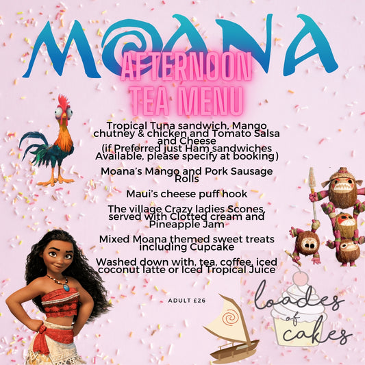 Moana themed Afternoon Tea (this is a deposit to your booking)