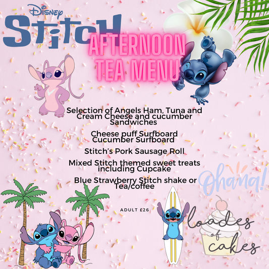 Stitch themed Afternoon Tea (this is a deposit to your booking)