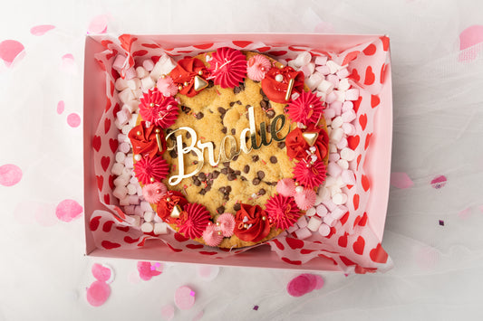 Personalised 8" Deep Dish Biscoff Filled Cookie